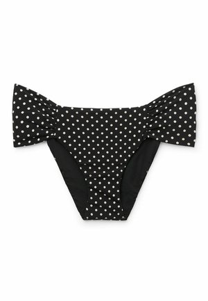 Calzedonia, POLKA DOT BLACK - Braguita de bikini - black