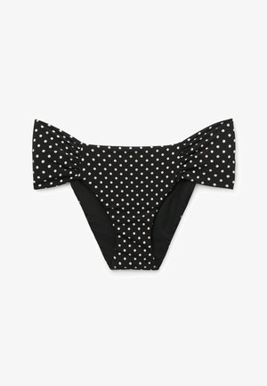 Calzedonia, POLKA DOT BLACK - Bikinibukser - black
