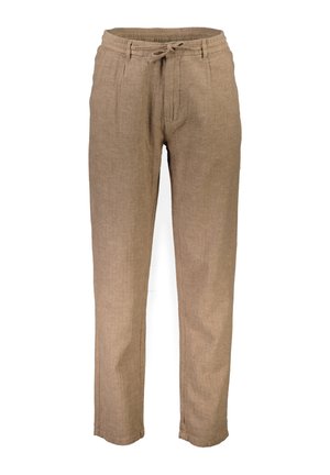 Lindbergh HERRINGBONE - Trousers - dk stone