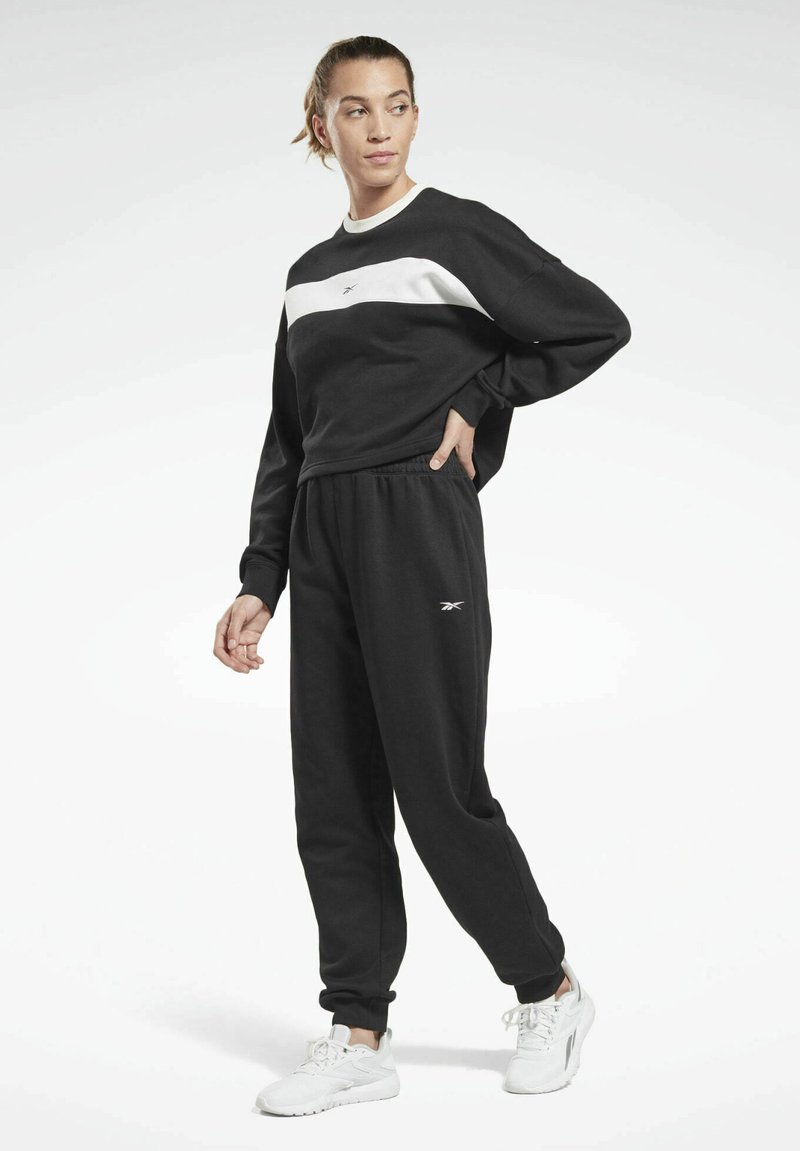 Reebok IDENTITY Trainingsanzug black/schwarz Zalando.at