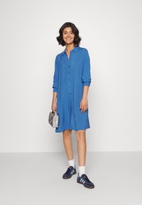 VILA VIPAYA  SHIRT DRESS - Haljina-majica - federal blue