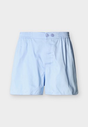 OUTLINE PYJAMA SHORTS - Bas de pyjama - soft blue