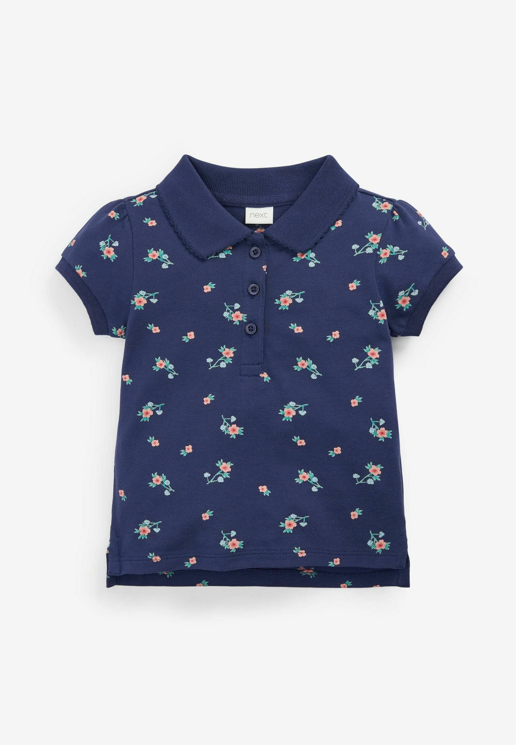 Next 3 PACK - Polo shirt - blue 