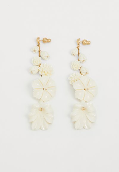 Cult Gaia GIANA EARRING - Pendientes - white