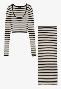 Even&Odd SET - Maxirok - black/off-white