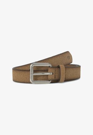 TOM TAILOR, Gürtel - light brown uni