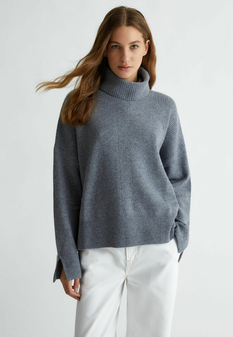 LIU JO TURTLENECK - Maglione - grey