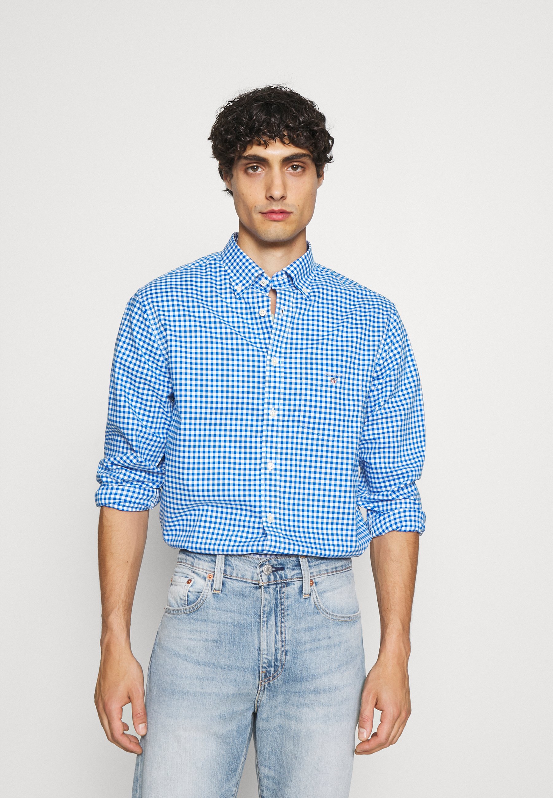 Uomo BROADCLOTH GINGHAM - Camicia Uomo BROADCLOTH GINGHAM - Camicia