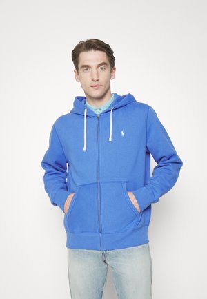 HOOD LONG SLEEVE - Zip-up sweatshirt - maidstone blue