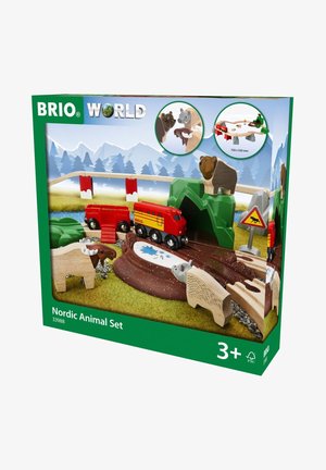 NORDISCHE WALDTIERE SET - Circuit de train - multi coloured