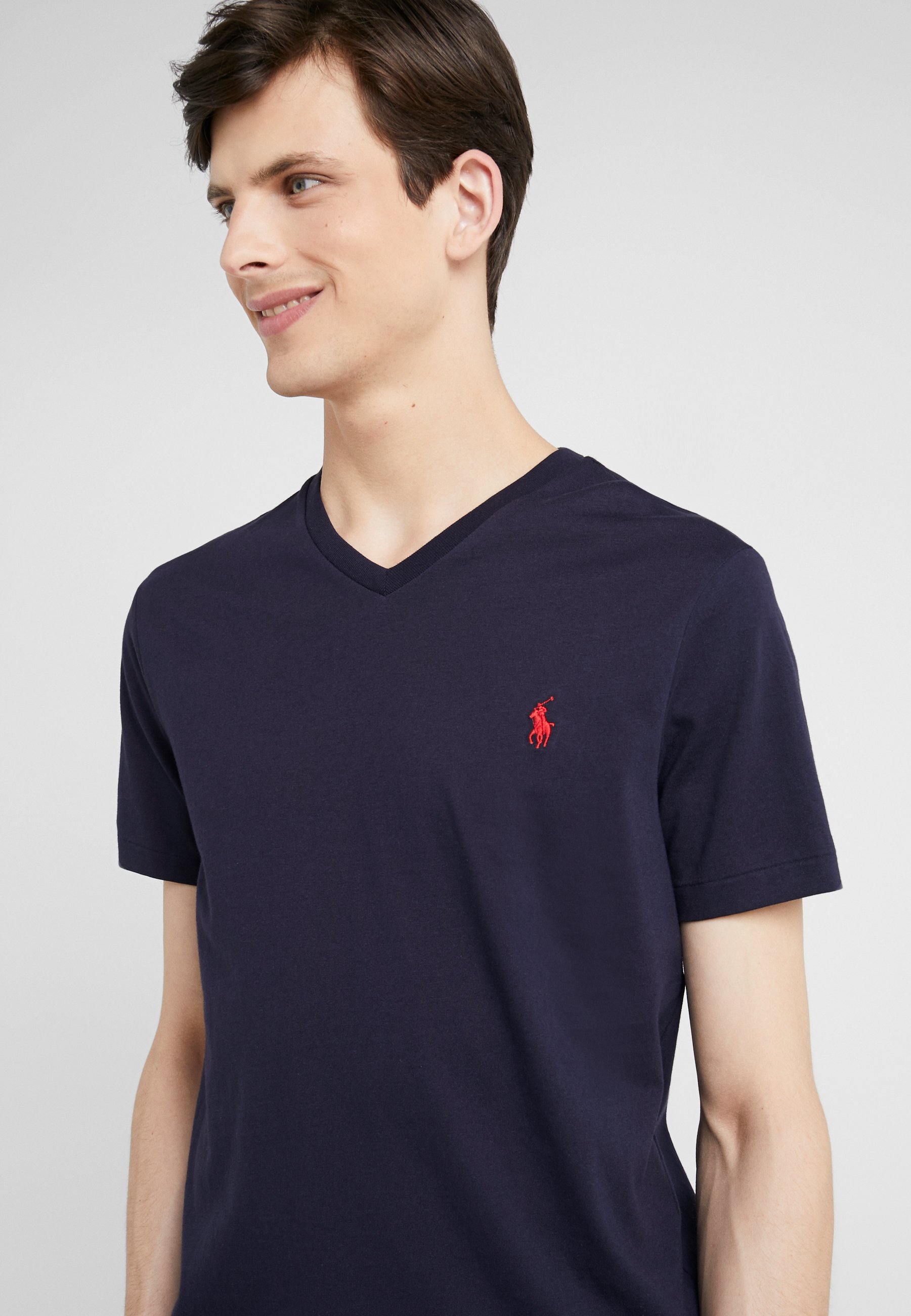 Ralph lauren slim fit v neck t shirt Clearance