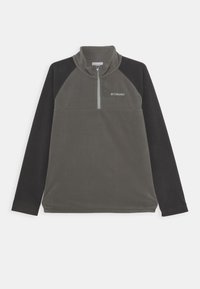 Columbia - GLACIAL HALF ZIP UNISEX - Felpa in pile - city grey/shark Immagine in miniatura 1