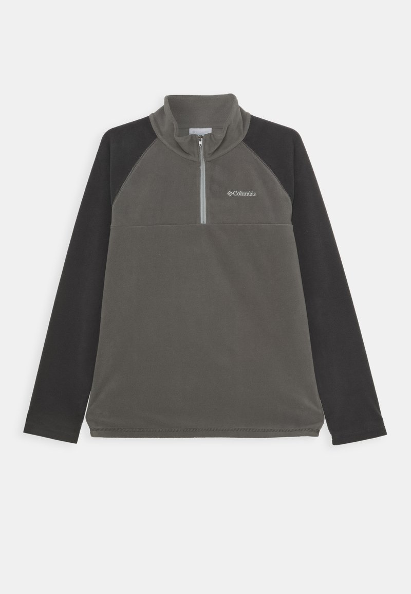 Columbia - GLACIAL HALF ZIP UNISEX - Felpa in pile - city grey/shark, Ingrandire
