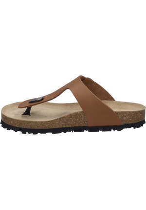 HERMINE - Sandaler m/ tåsplit - cognac