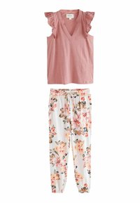 Next SET - Pidžamas komplekts - pink floral