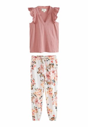SET - Pyžamová súprava - pink floral