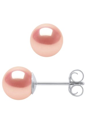 NELLY EARRINGS FRESHWATER PEARL 6-7 MM FINE SILVER 925/1000 AAA+ - Boucles d'oreilles - rose