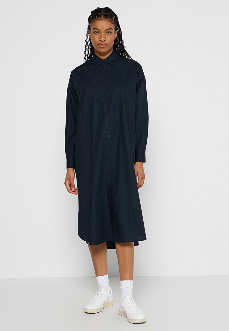 Ecoalf Blousejurk donkerblauw Ecoalf Blousejurk donkerblauw