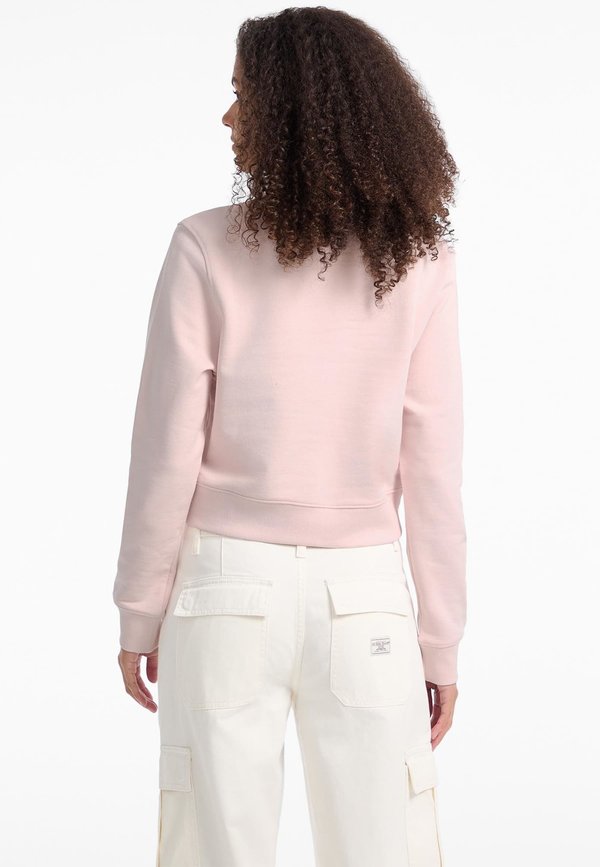 CROPPED FLOWER - Sweatshirt - rose3