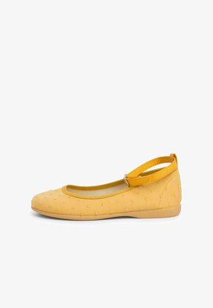 Pisamonas PULSERA PLUMETI - Ankle strap ballet pumps - mostaza