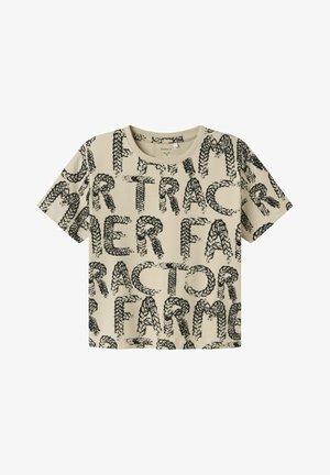 Name it REGULAR FIT - T-shirt con stampa - peyote