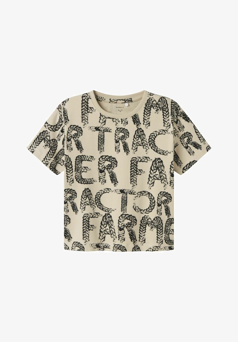 Name it REGULAR FIT - T-shirt con stampa - peyote