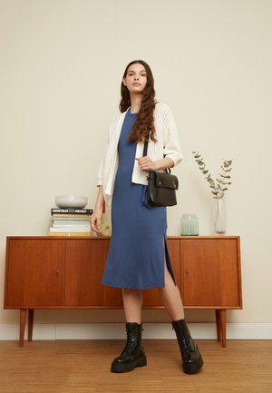 Vestido de malha - blue