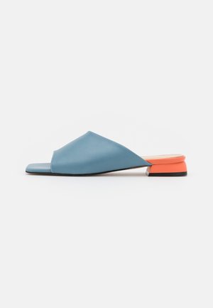 Sandalias planas - petrol