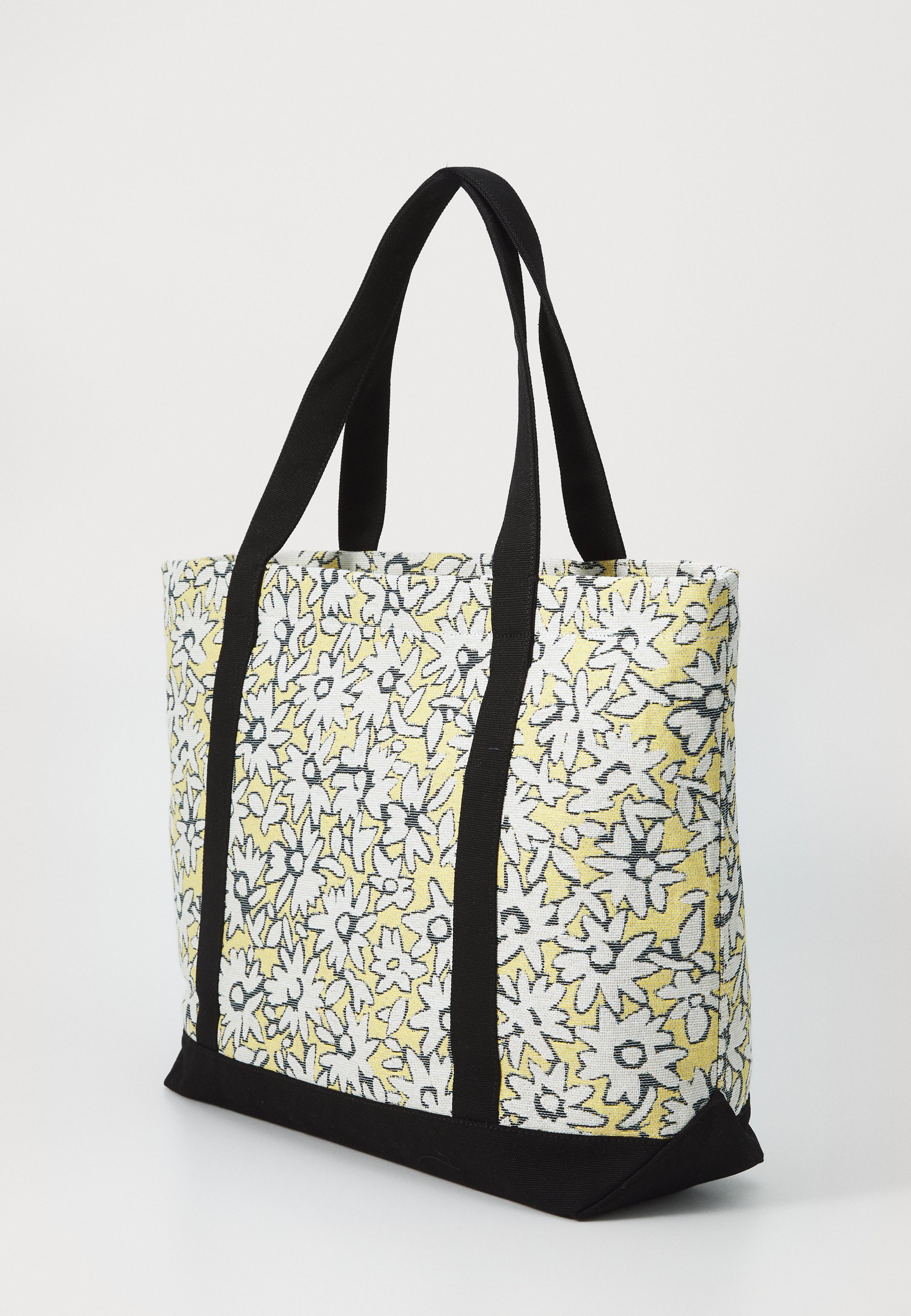 Maison Kitsuné DAISY FIELD LARGE TOTE - Tote bag - beige