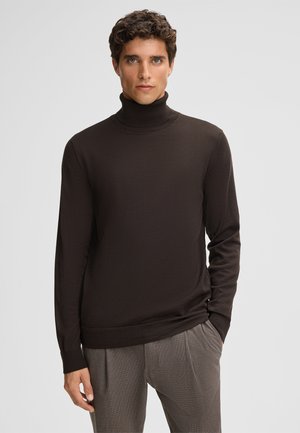 Strickpullover - dunkelbraun