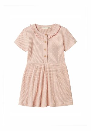 KURZARM - Jersey dress - peach whip