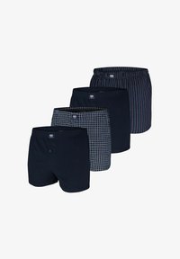 Unselected, navy streifen karo