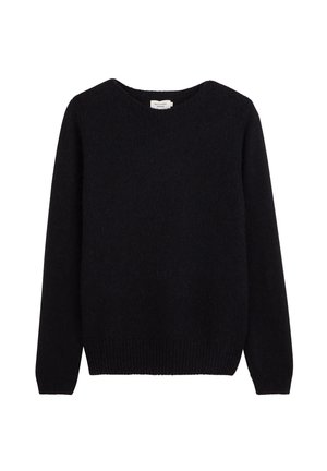 MANCHES LONGUES COL BATEAU - Pullover - noir