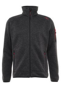 CMP MAN JACKET - Fleecejakke - nero/antracite