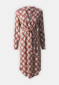 VMEASY LONG KIMONO - Summer jacket - mesa rose aopliva red graphic