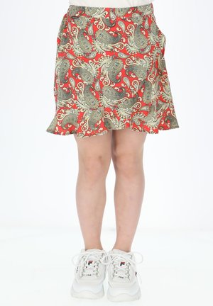 SANKT CLAUD - Mini skirts  - paisley raspberry