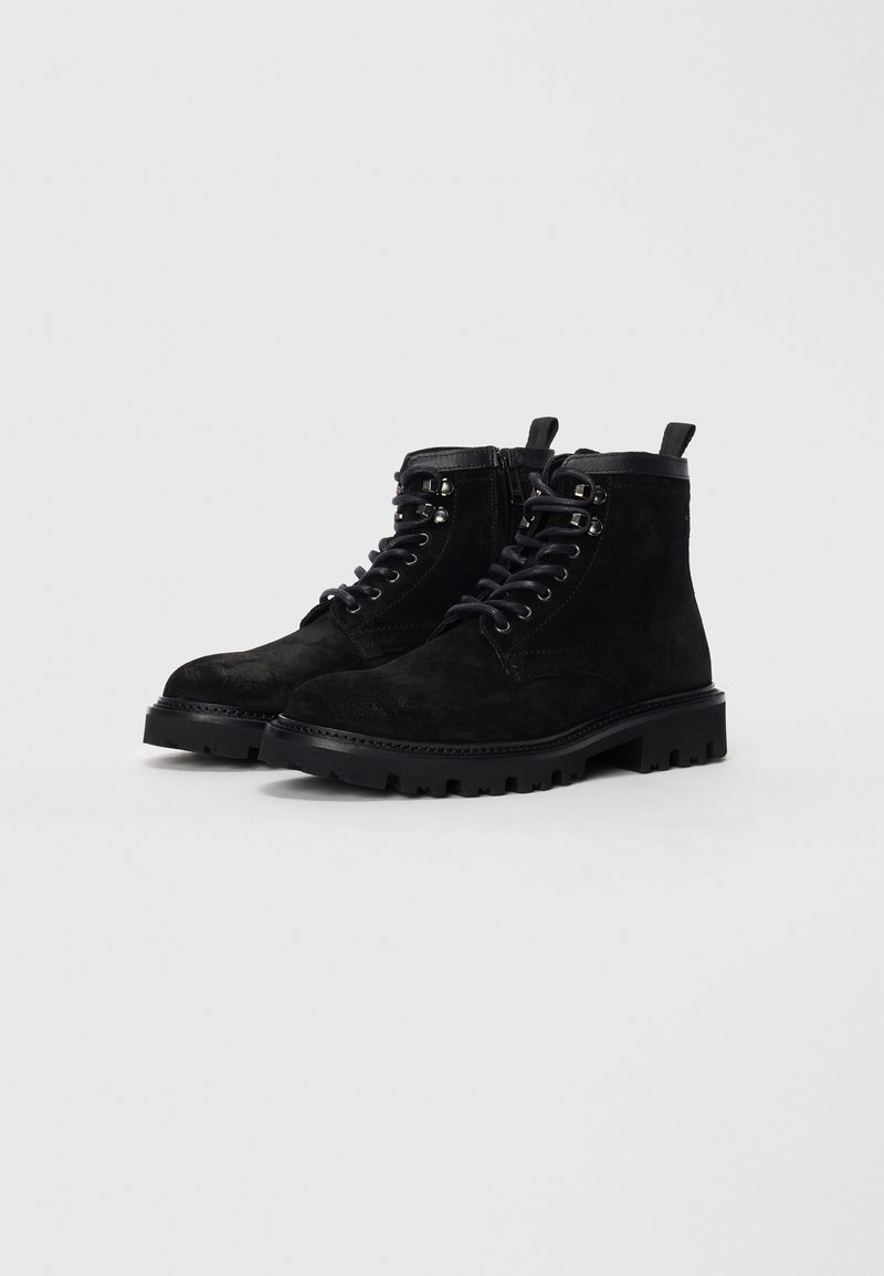 BOSS Bottines à lacets Julyo_Halb_bufr homme noir | France