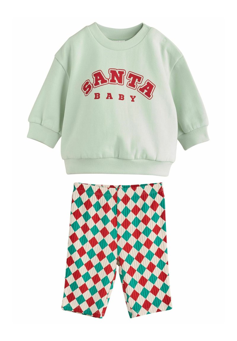 Next REGULAR FIT - CHRISTMAS COST AND JOGGERS SET - Kalhoty - bright santa