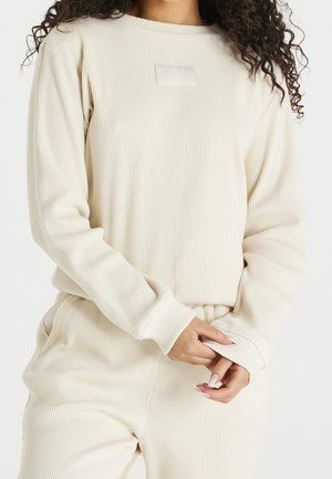 Sweatshirt - beige