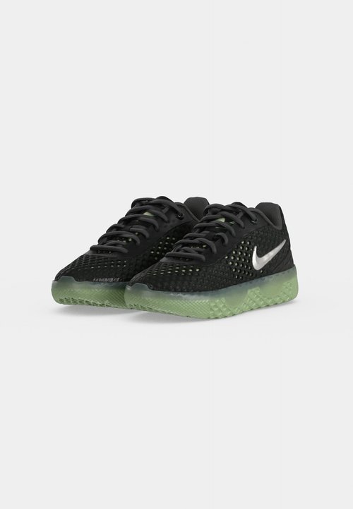 Nike LEBRON WITNESS X KC GS UNISEX - Basketball shoes - black/metallic silver-coloured/barely volt/steam/iron grey — photo 3