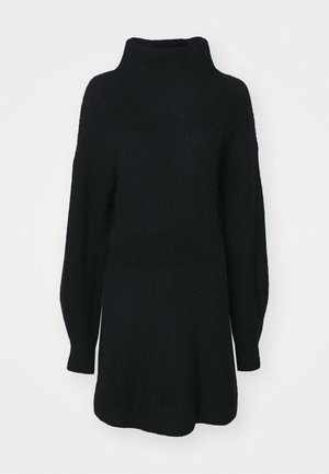 DESIGNERS REMIX EXCLUSIVE VERONA NECK DRESS - Strikket kjole - black