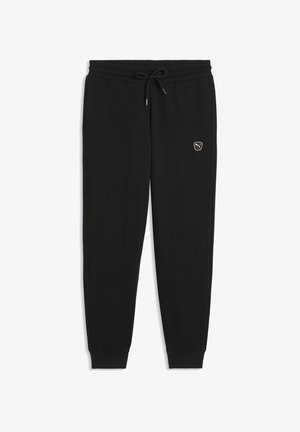 Puma, ESSENTIALS ELEVATED JOGGINGHOSE - Pantalon de survêtement - black