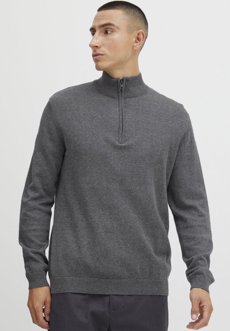 Solid - SDDENLEY LS5 - Sweatshirt - gray melange, Förstora