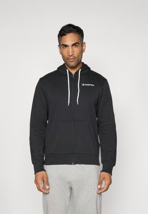 GRAPHIC FULL ZIP HOODIE - Zip-up sweatshirt - black