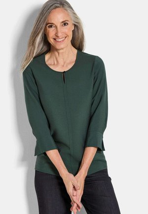 RUNDHALS - Bluse - green