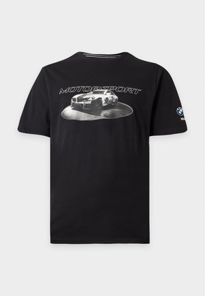 Puma, BMW GRAPHIC TEE - Μπλουζάκι με στάμπα - black