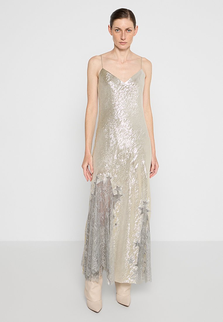 TORY BURCH Jurk zilverkleurig TORY BURCH Jurk zilverkleurig