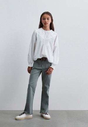 Scalpers, SCALPERS SCLACE BLOUSE GIRLS - Blusa - white