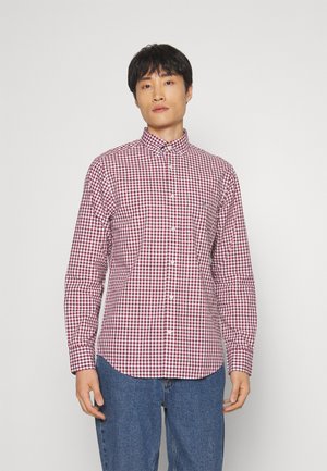 GANT SHIRT - Camisa - bordeaux