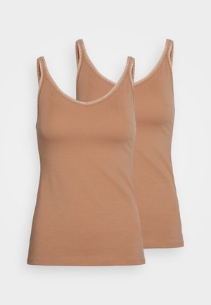 Sloggi GO 2 PACK - Undershirt - nostalgic brown